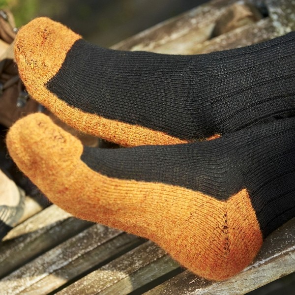 bio trekking socken merinowolle