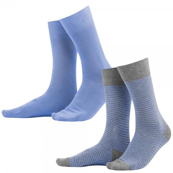 2-er Bio Baumwollsocken für Herren und Jungs