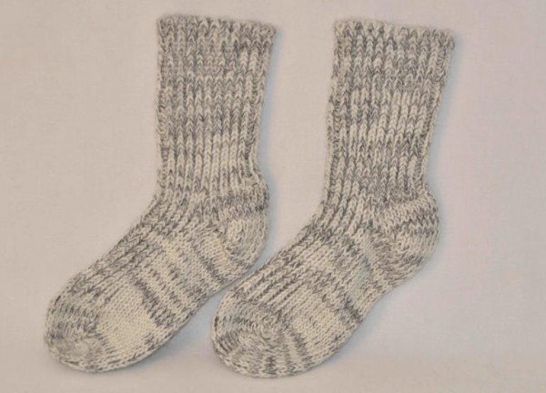 BIO Kindersocken - Norwegersocken aus reiner Schurwolle