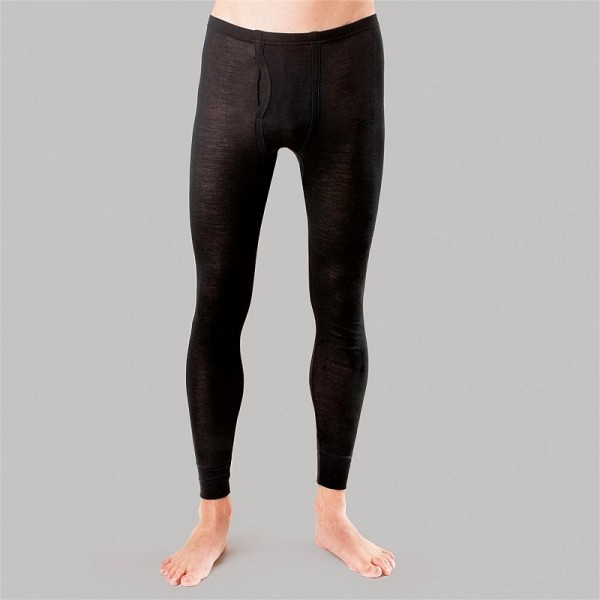 BIO LEGGING - Herren Unterhose lang aus Schafwolle und Seide