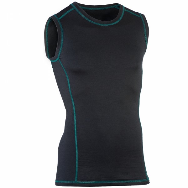 Bio Tank Top für Herren - Merino + Seide