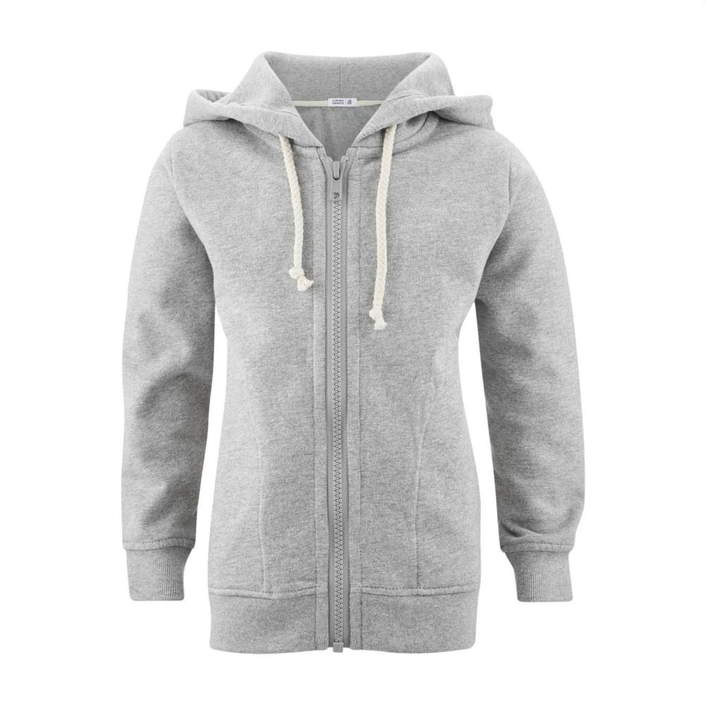 Loud + Proud Felpa Con Cappuccio Unisex Bimbi – Cotone Biologico, GOTS Certificato, Chiusura Con Cerniera