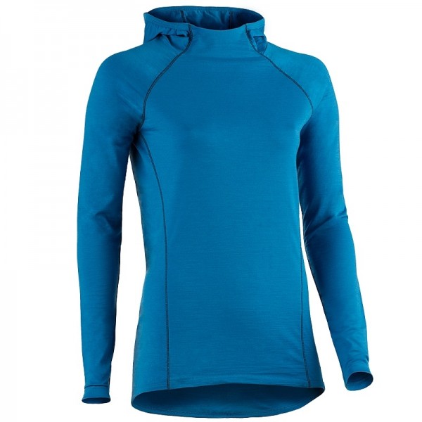 Bio Hoodie, Kapuzenshirt aus Merinowolle und Seide - Bio Sport-Shirt