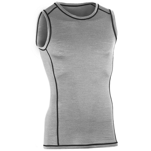 Bio Tank Top für Herren - Merino + Seide